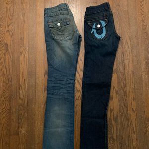 True Religion Jean Low Rise Jeans